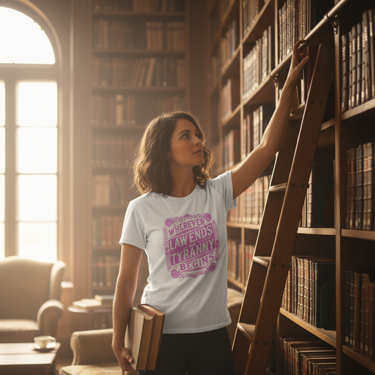 John Locke library lifestyle mockup