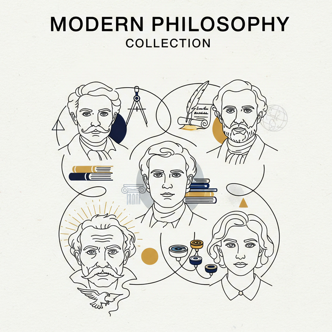 Modern Philosophy collection - Enlightenment to existentialist thinkers including Voltaire, Kant, Nietzsche, and de Beauvoir