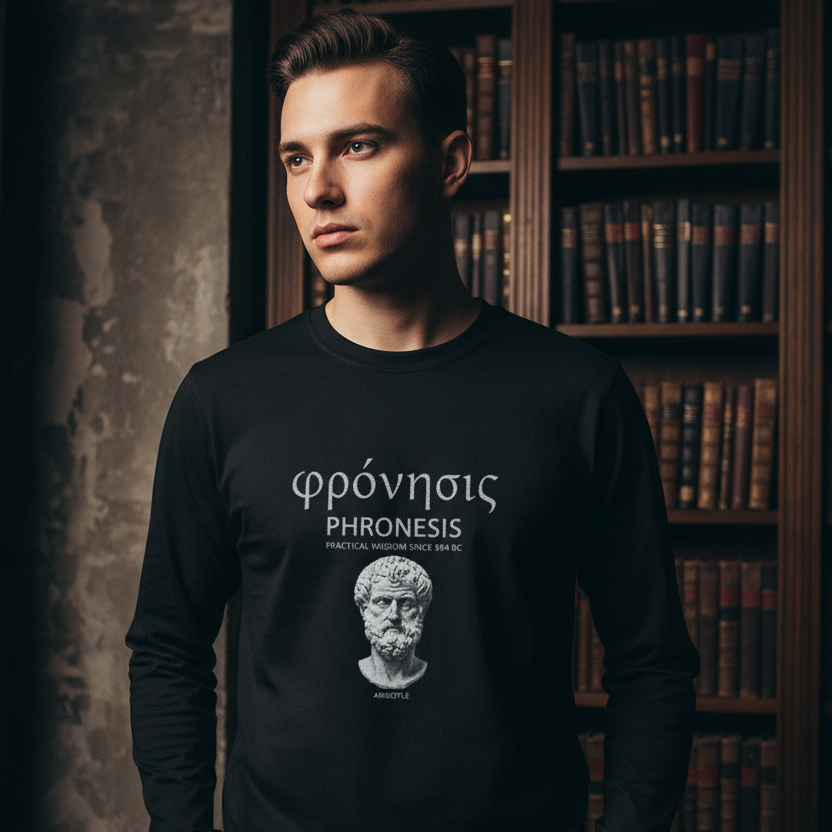 Phronesis Long Sleeve Lifestyle Mockup